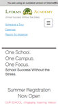 Mobile Screenshot of lydianacademy.com